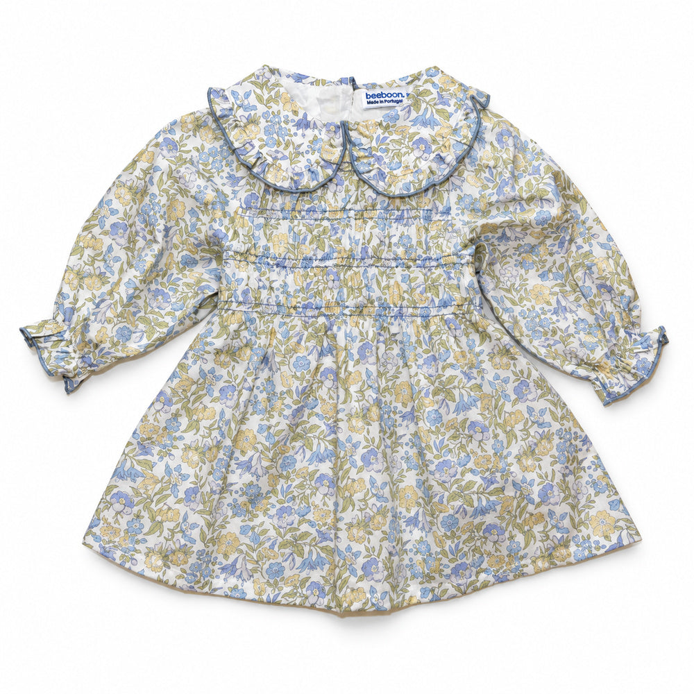 Girl Mamie Hand Smocked Liberty Dress