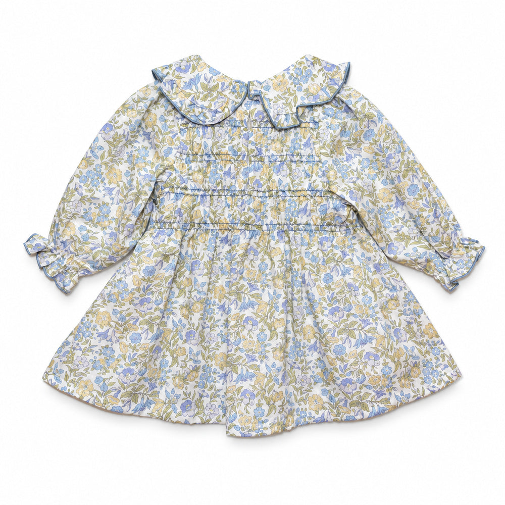 Girl Mamie Hand Smocked Liberty Dress