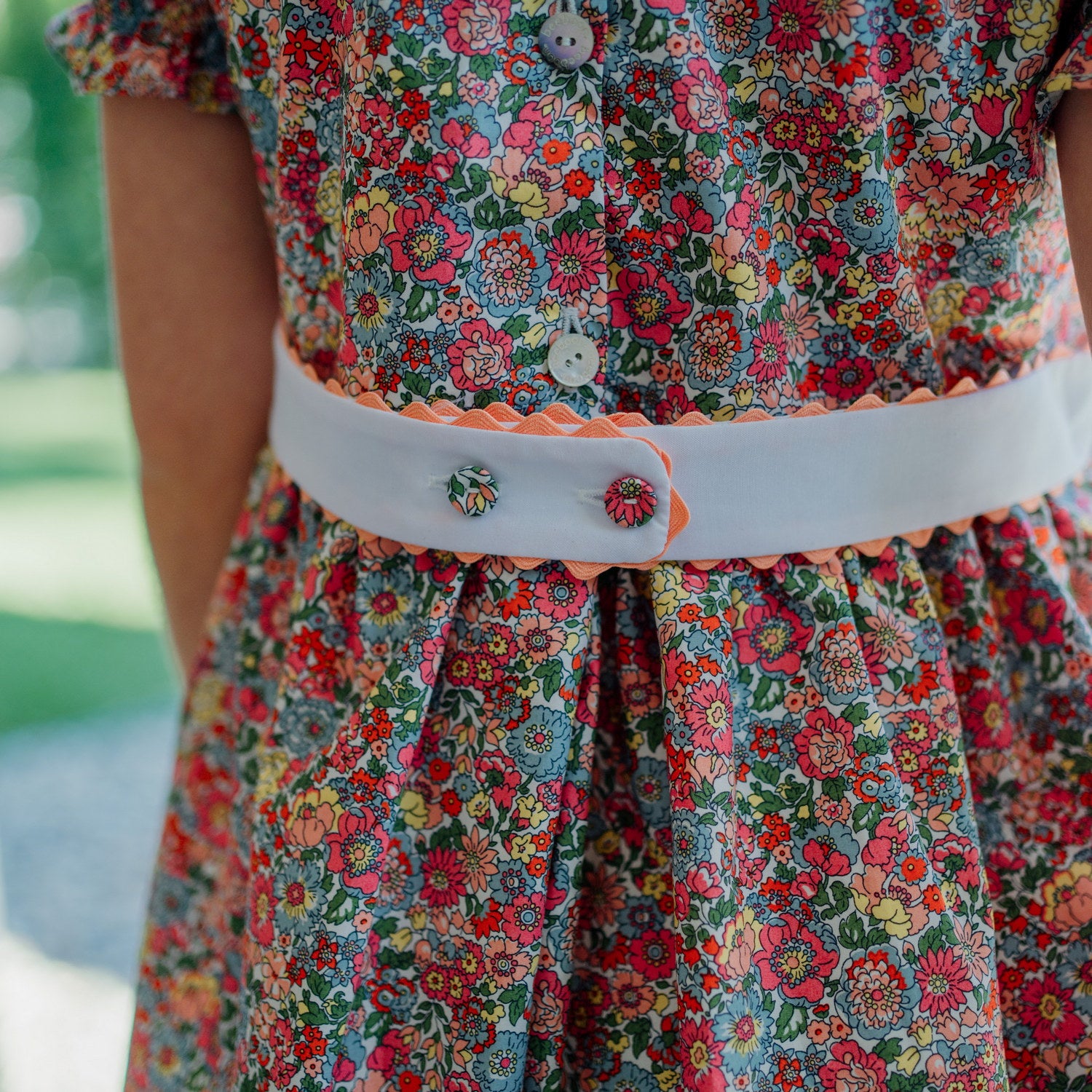 Girl Nell, Annie and May Liberty Dress