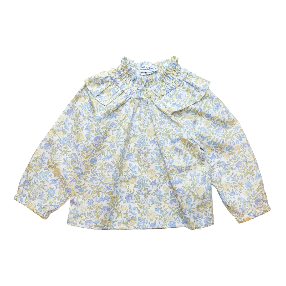 Girl Mamie Liberty Smocked Blouse