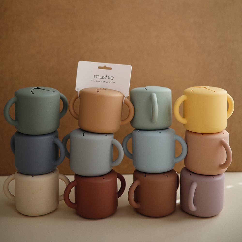 Mushie Snack Cup Blush
