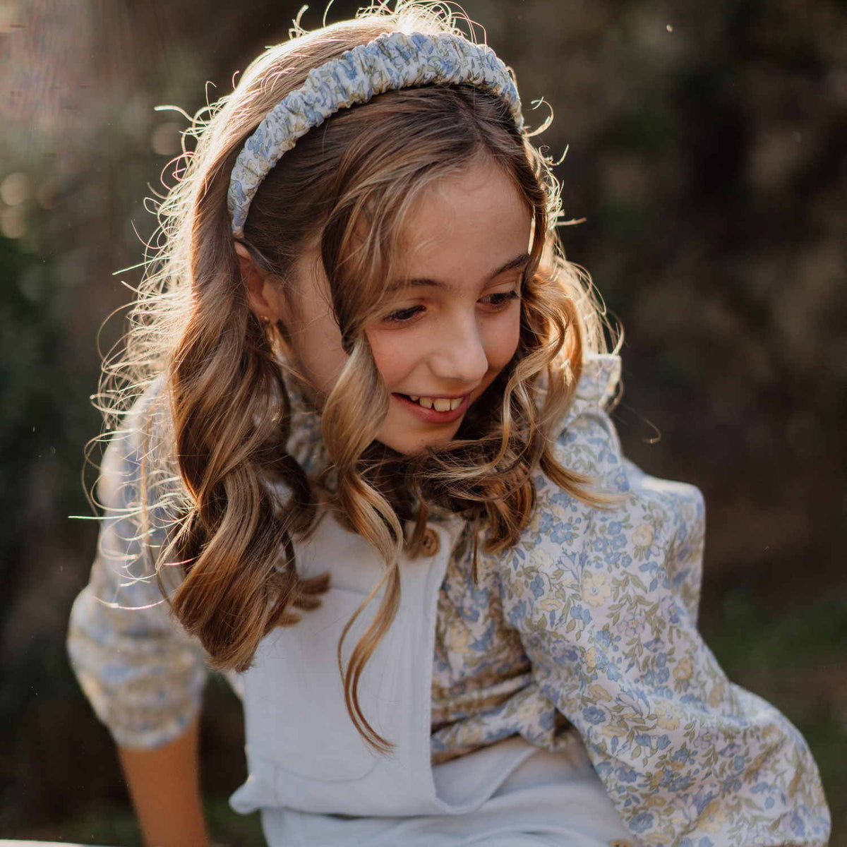Girl Mamie Liberty Scrunchie Hairband
