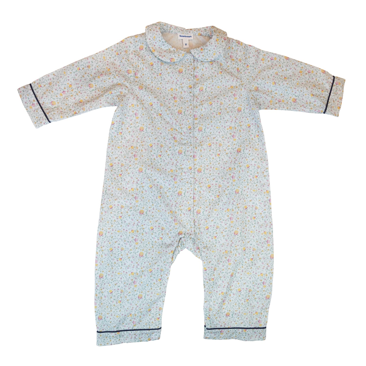 Baby Ditsy Blue Floral Pyjama