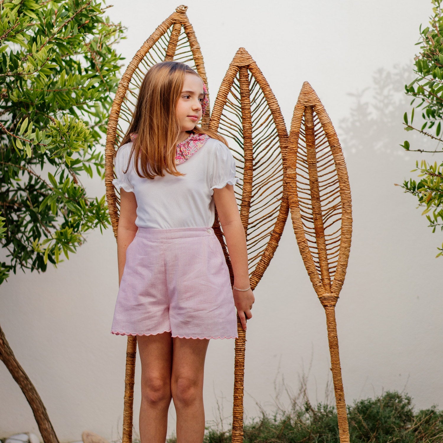 Girl Emma & Georgina Liberty Jersey Blouse
