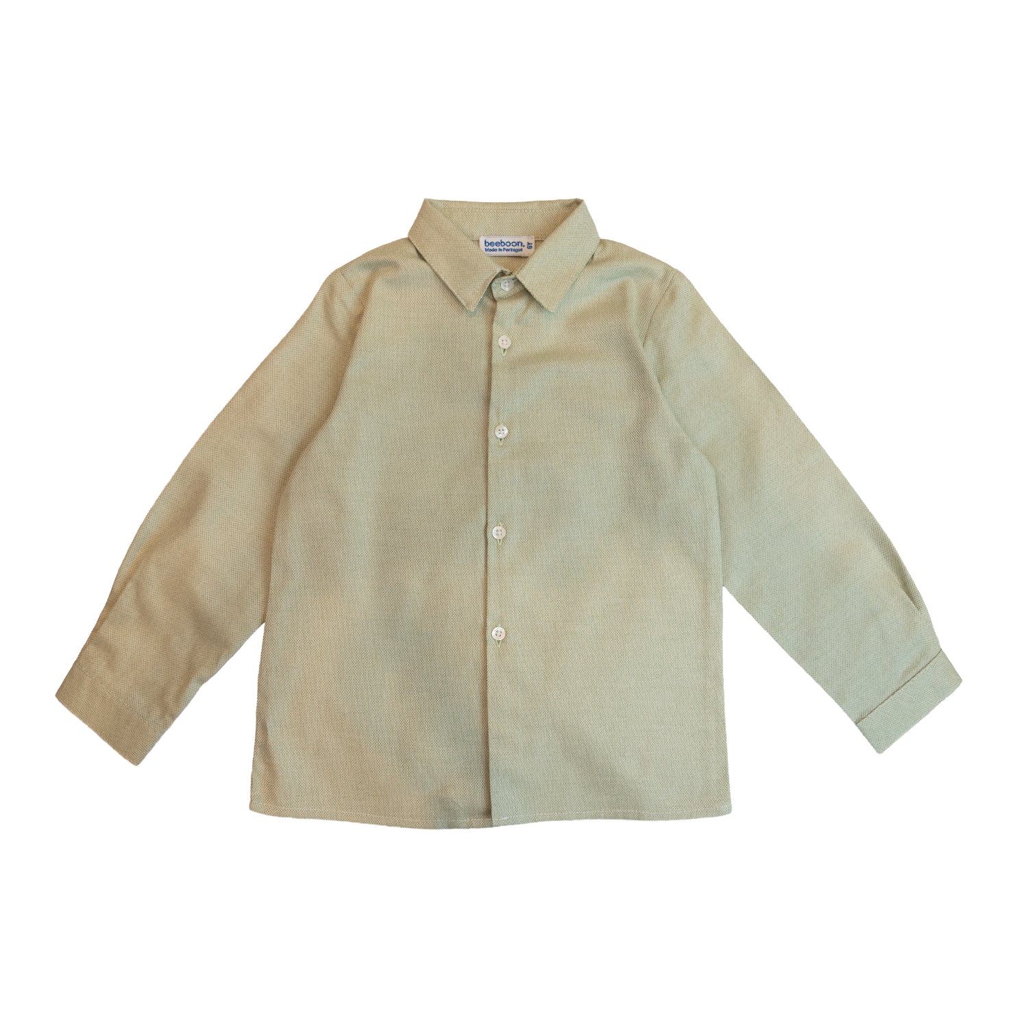 Boy Botanical Green Shirt