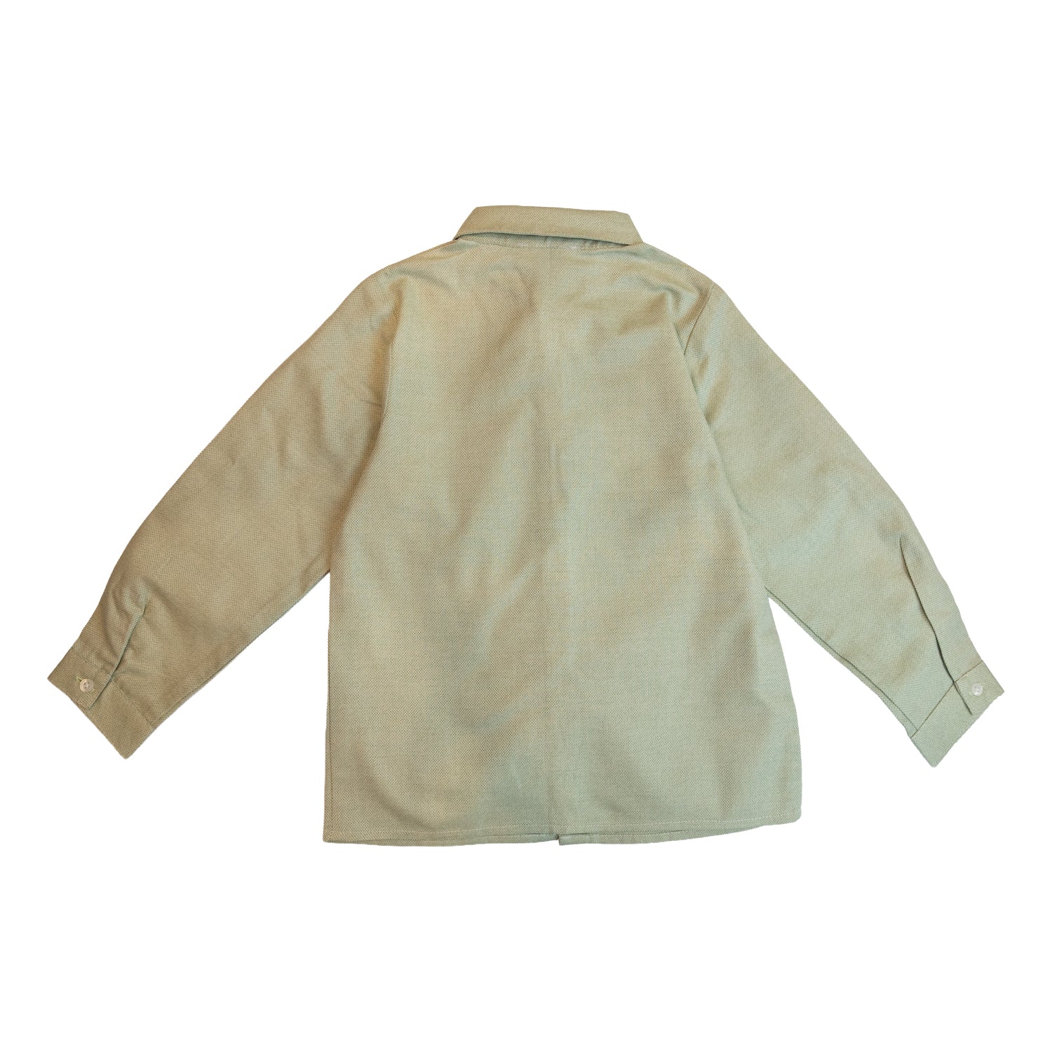 Boy Botanical Green Shirt
