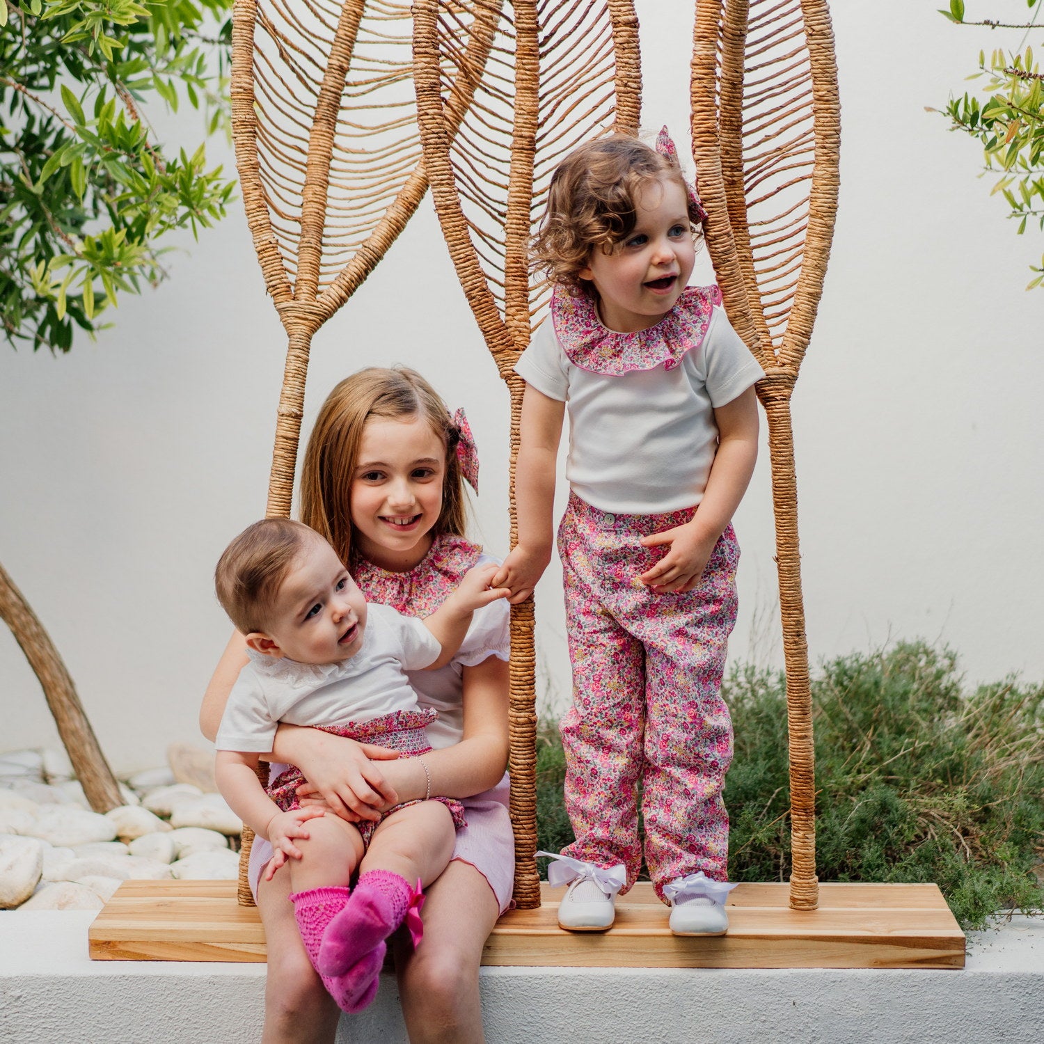 Baby Emma & Georgina Liberty Trousers