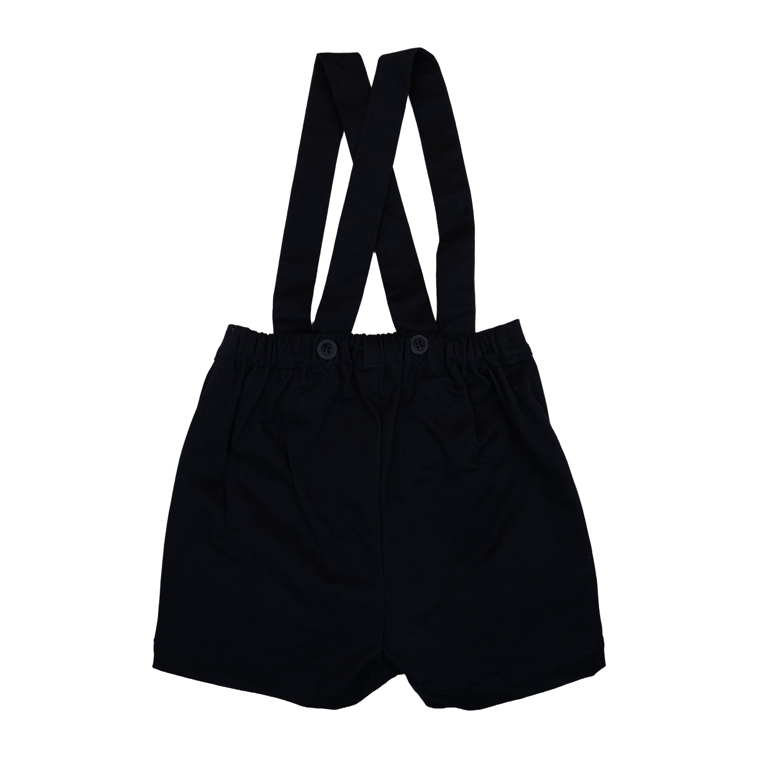 Baby Navy Shorts with Braces