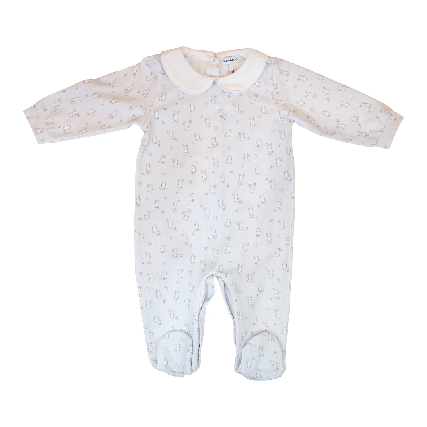 Baby Blue Bunnies All-in-one