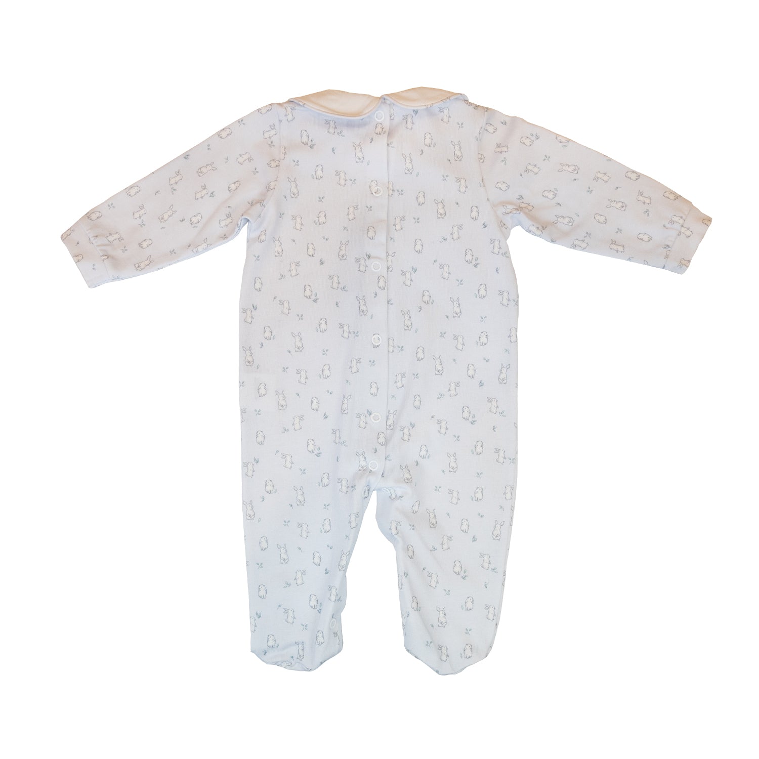 Baby Blue Bunnies All-in-one