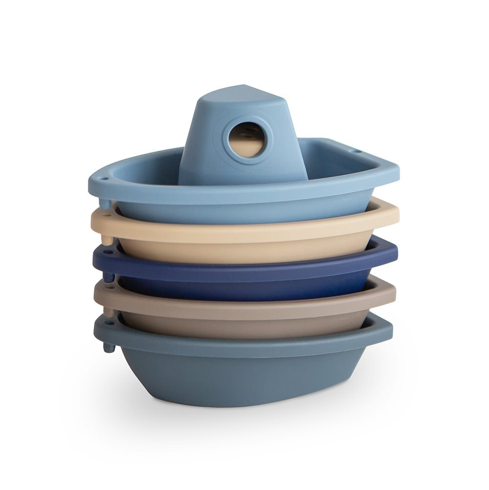 Mushie Bath Play Set Boats Ocean