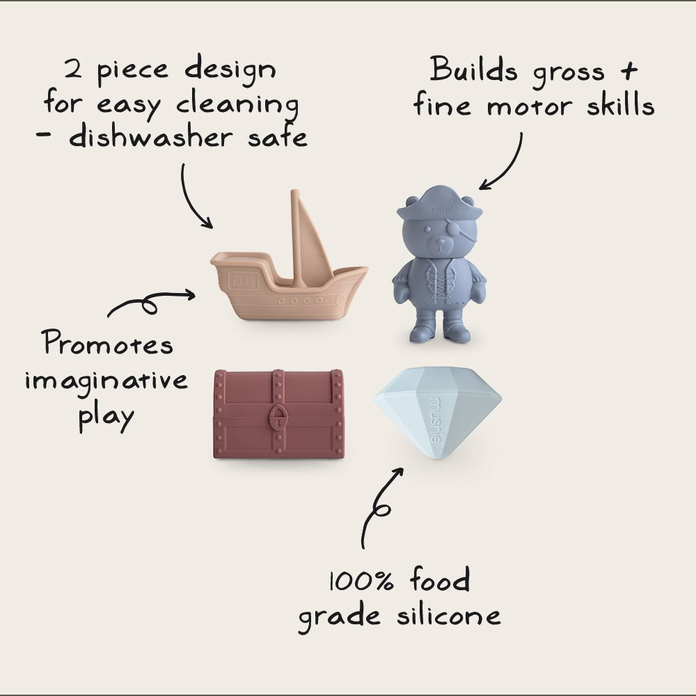 Mushie Bath Play Set Pirate