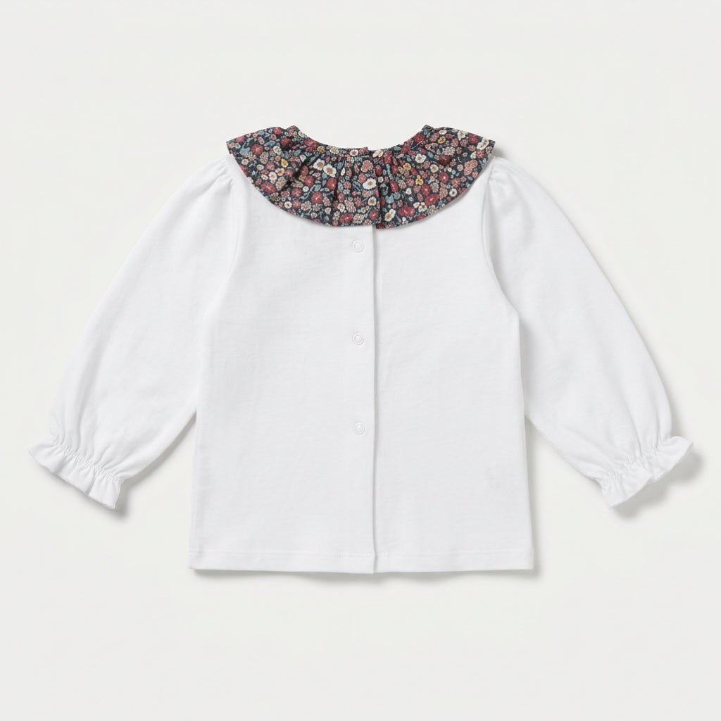 Girl Petal & Daisy Liberty Jersey Blouse