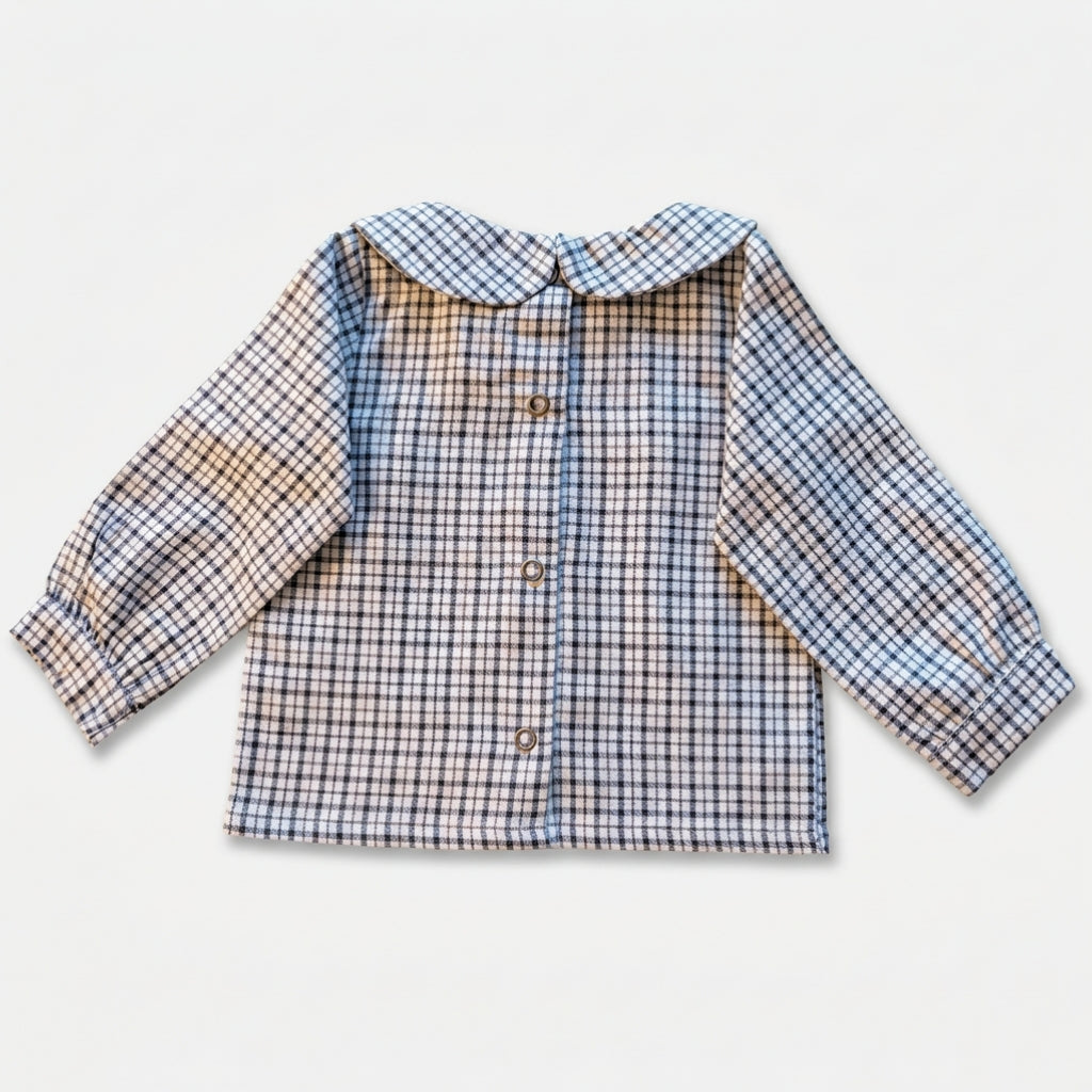 Baby Green Check Shirt
