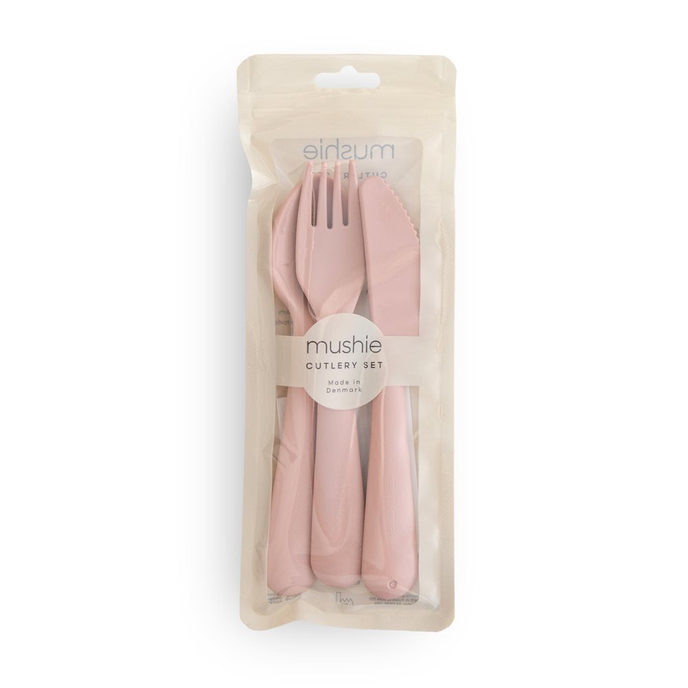 Mushie Cutlery Blush