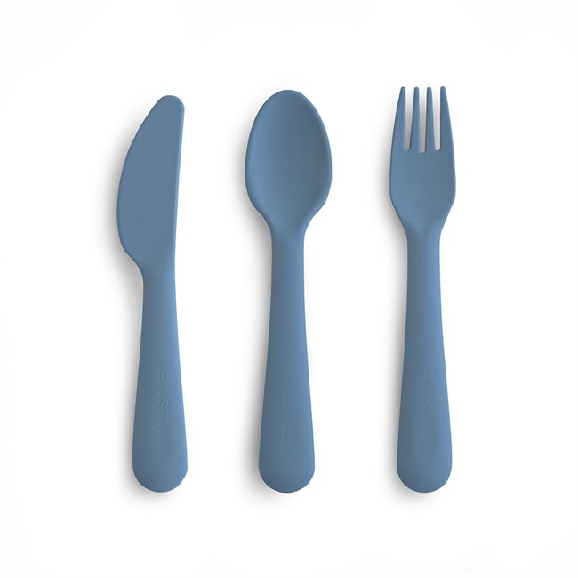 Mushie Cutlery Twilight Blue