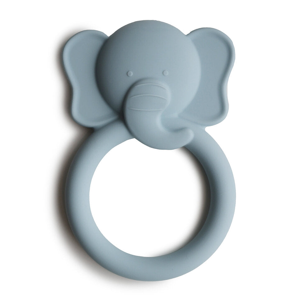 Mushie Teether Elephant Cloud