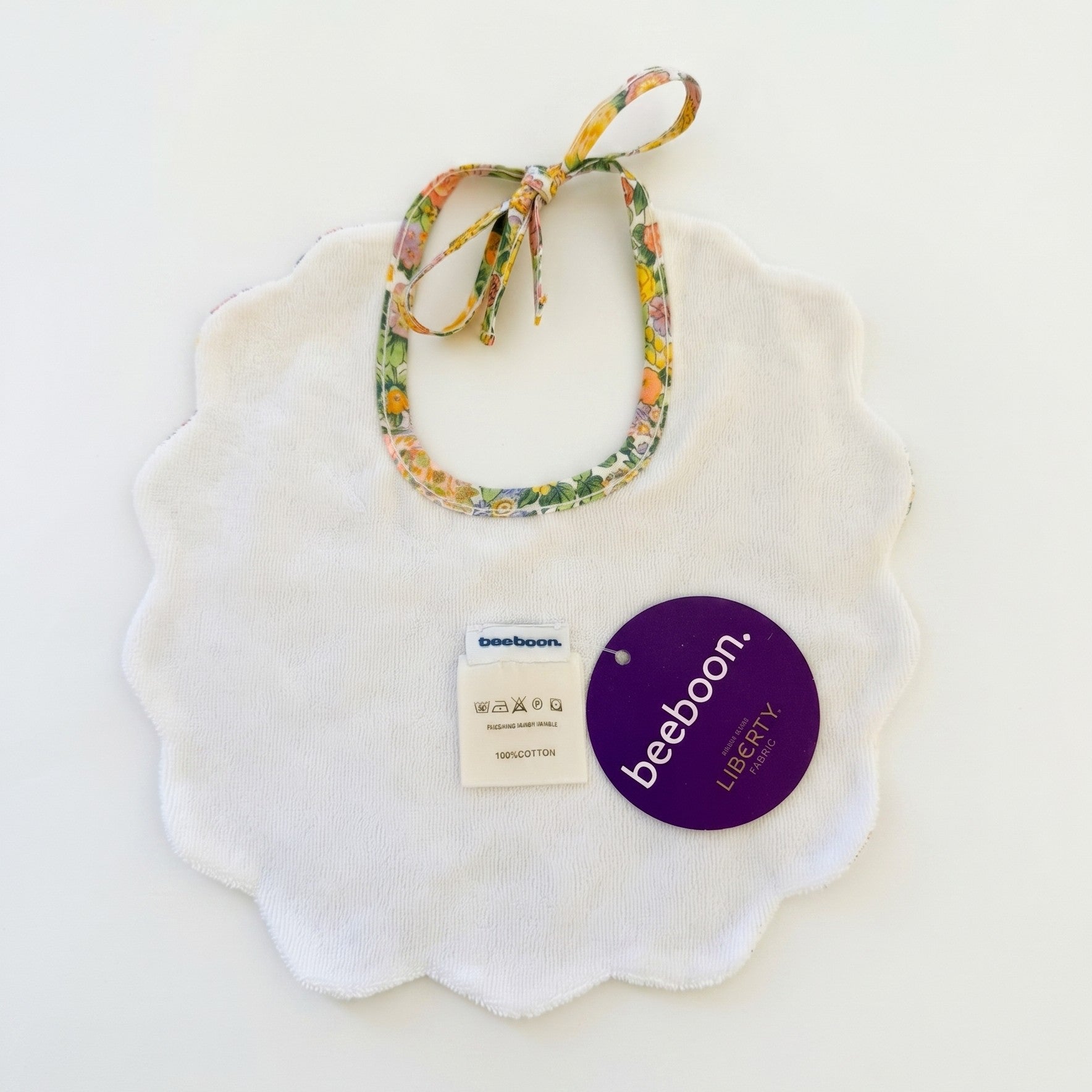 Baby Elysian Day Liberty Scallop Bib