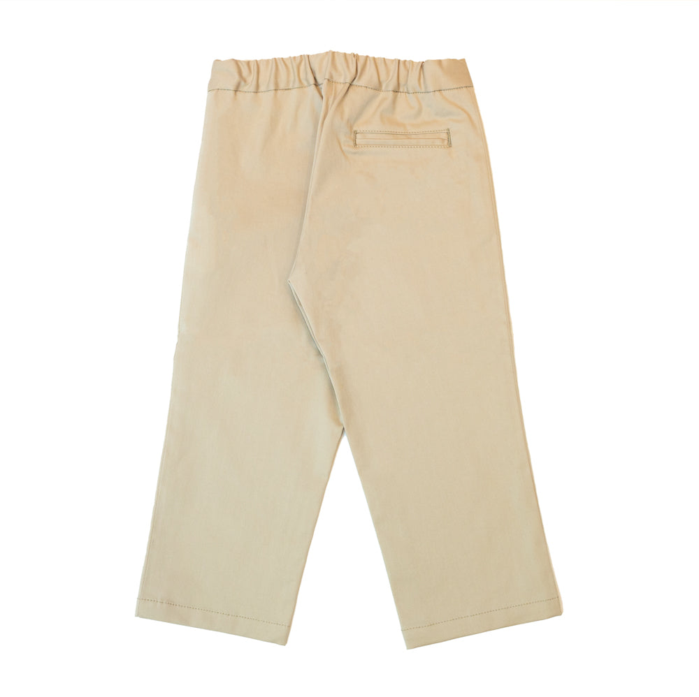 Girl Khaki Classic Trousers