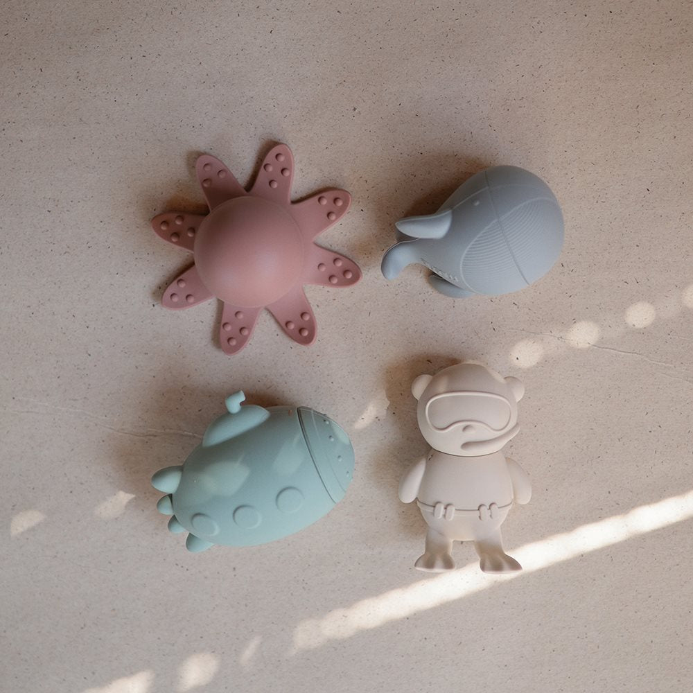 Mushie Bath Play Set Sealife