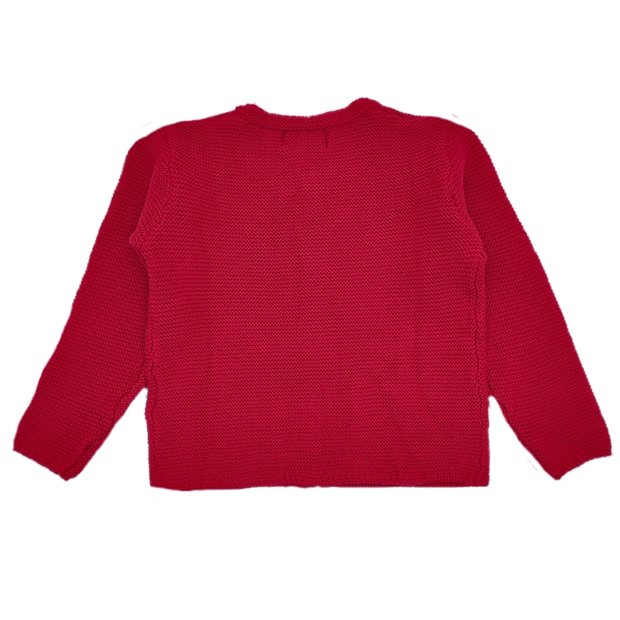 Baby Traditional Red Cardigan