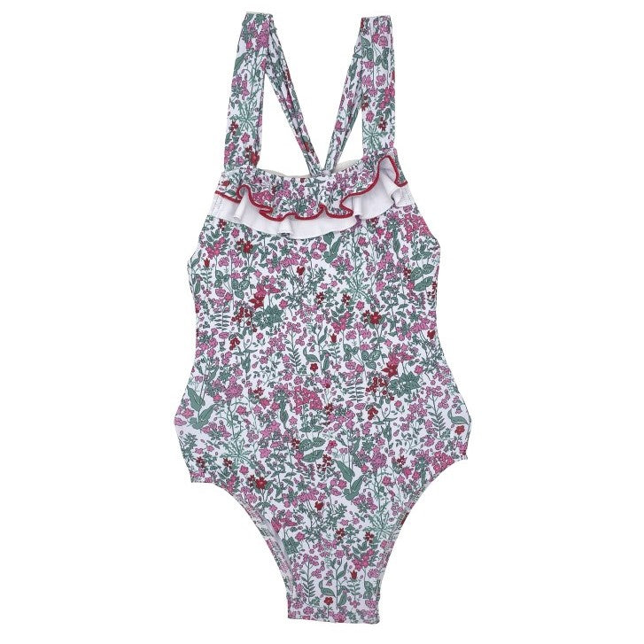 Girl Liberty Flowers Swimsuit