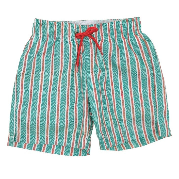 Boy Stripes Swim Shorts