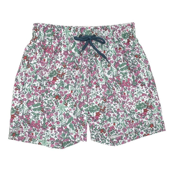 Boy Liberty Flowers Swim Shorts