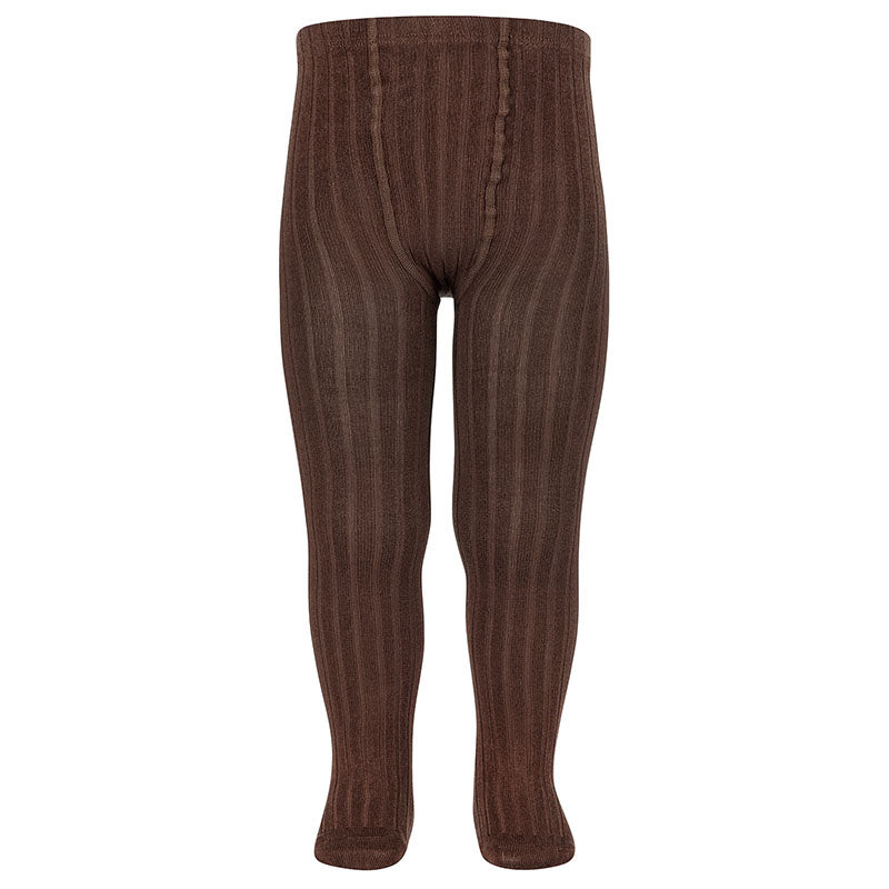 Condor Chestnut Ribbed Tights