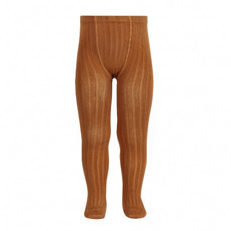 Condor Cinnamon Ribbed Tights