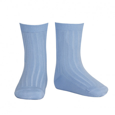 Condor Bluish Rib Short Socks