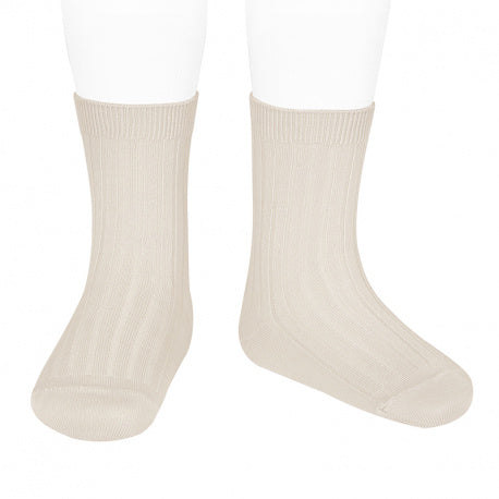 Condor Linen Rib Short Socks