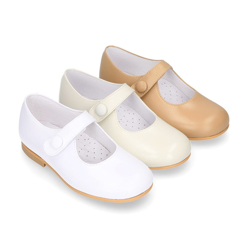 Girl White Mary Jane Shoes