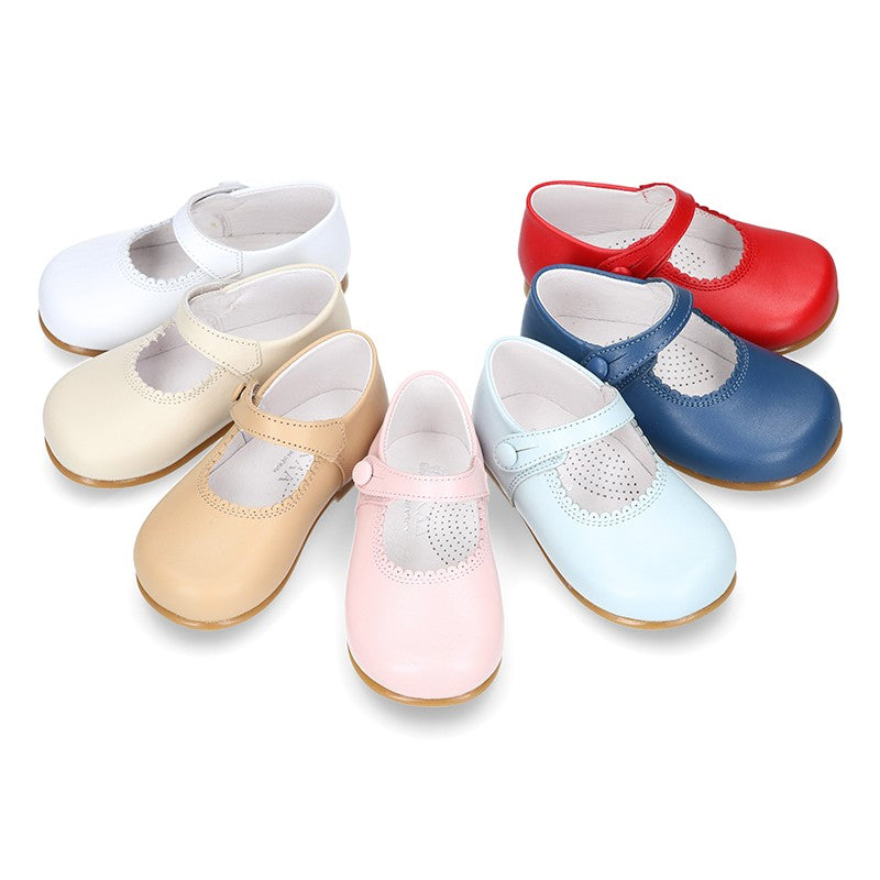 Baby Sky Blue Mary Jane Shoes