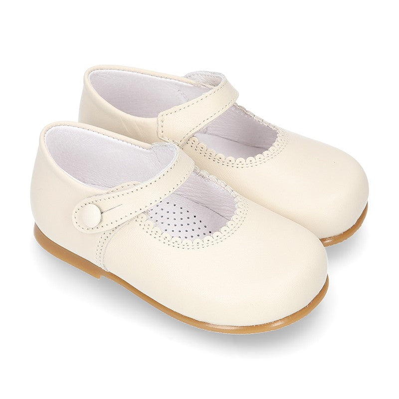 Baby Ivory Mary Jane Shoes
