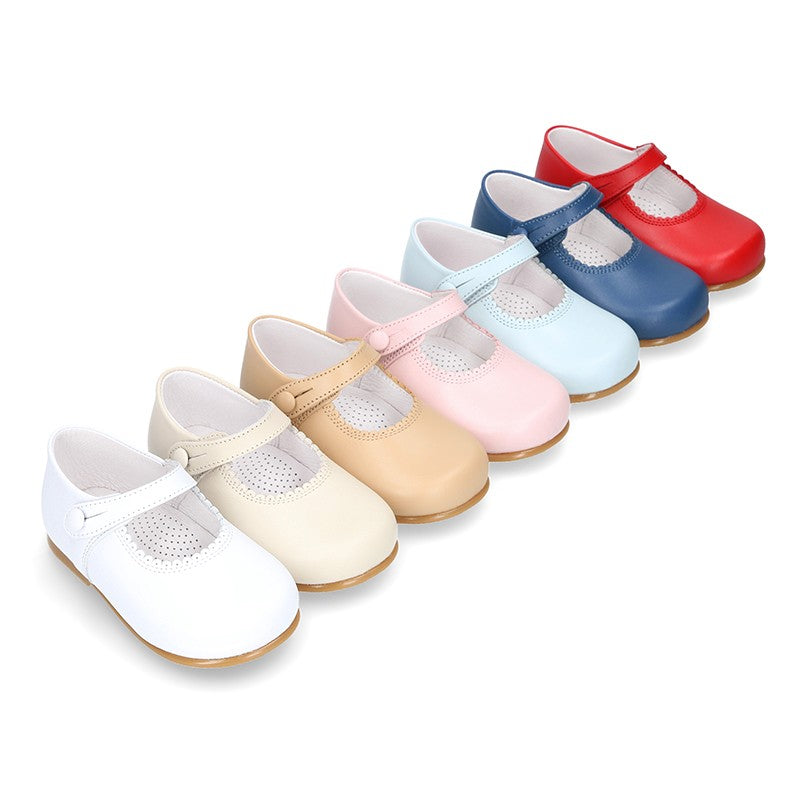 Baby Sky Blue Mary Jane Shoes