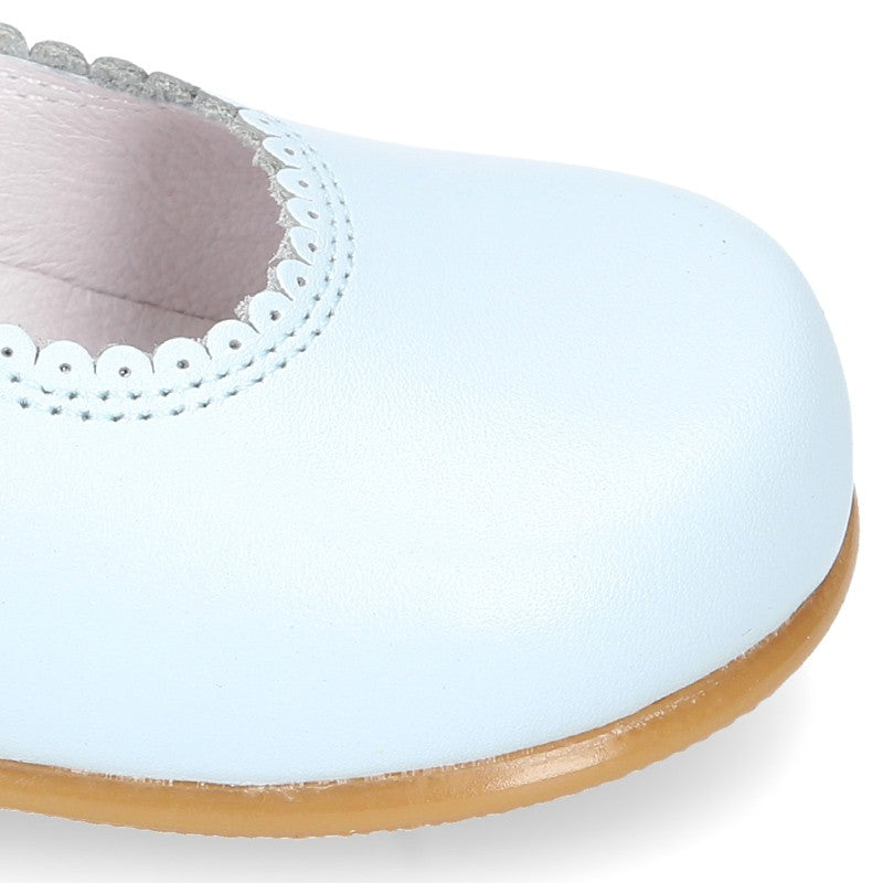 Baby Sky Blue Mary Jane Shoes