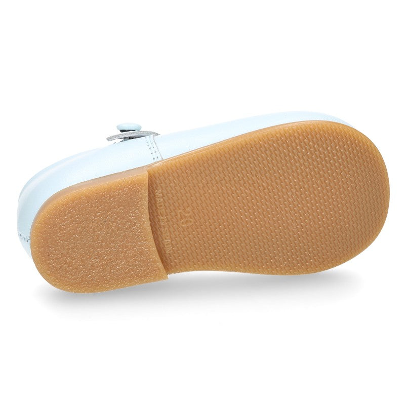 Baby Sky Blue Mary Jane Shoes