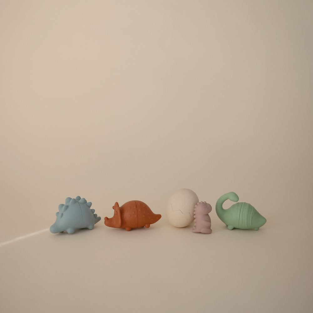 Mushie Bath Play Set Dinosaurs