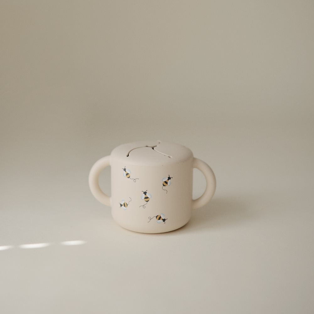 Mushie Snack Cup Bees