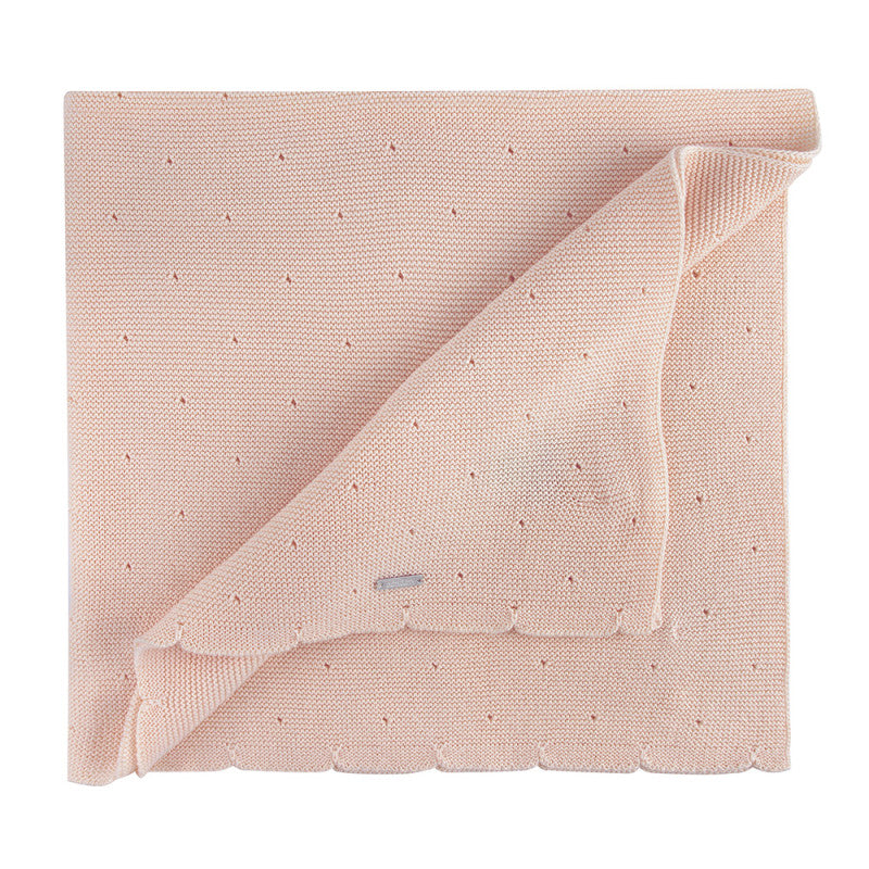 Condor Links Stitch Openwork Shawl Nude