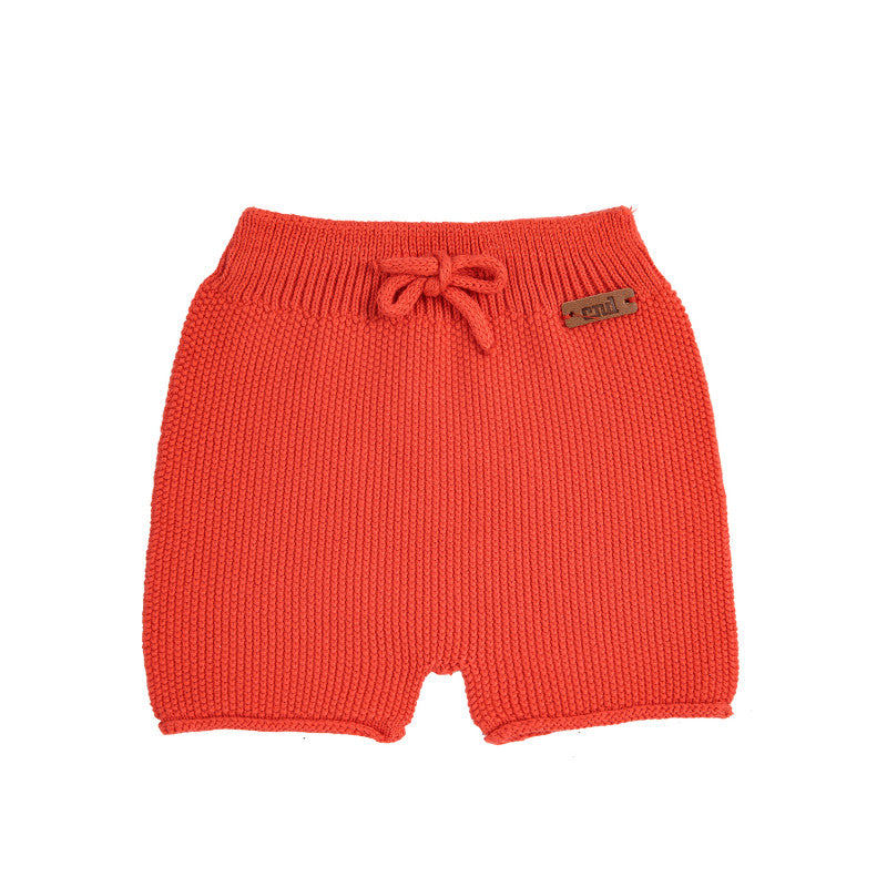 Condor Sand Stitch Jogger Shorts Poppy Red