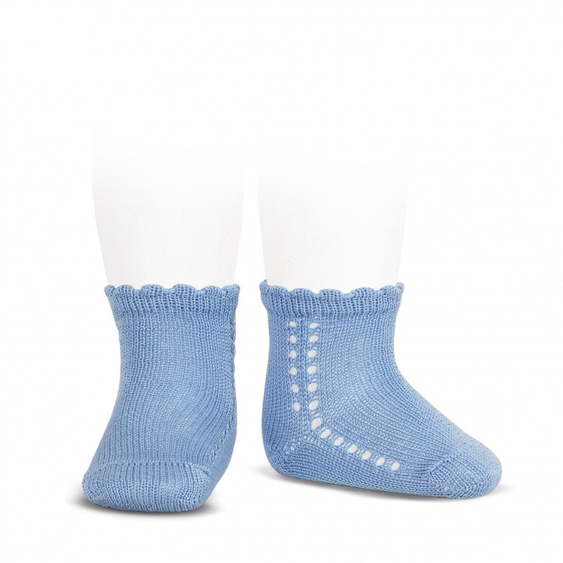 Condor Bluish Openwork Short Socks