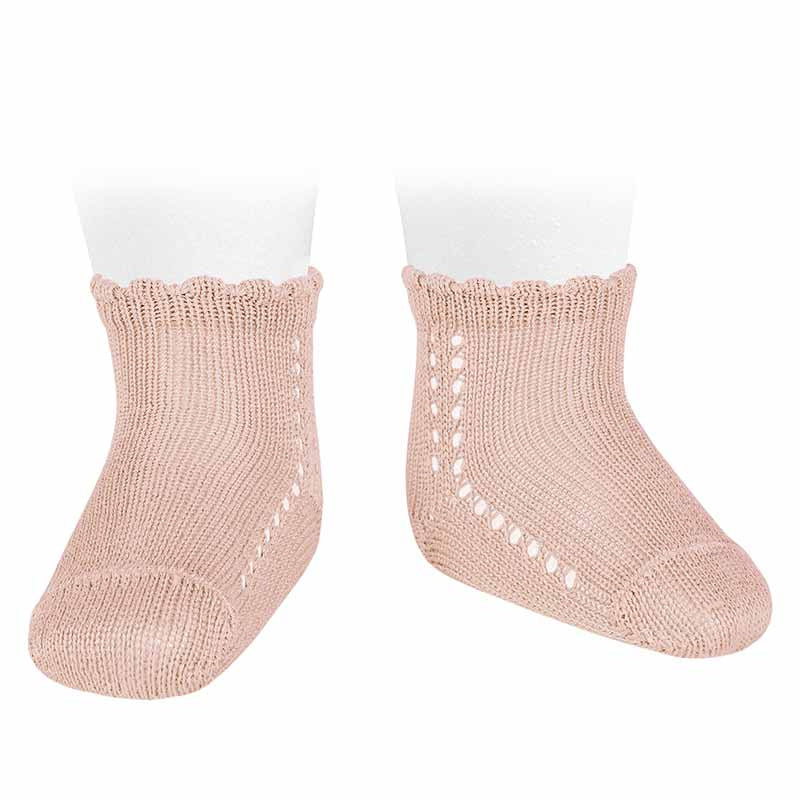 Condor Nude Openwork Short Socks