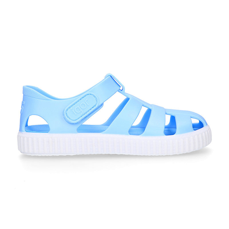 Igor Sky Blue Sneaker Jelly Sandals