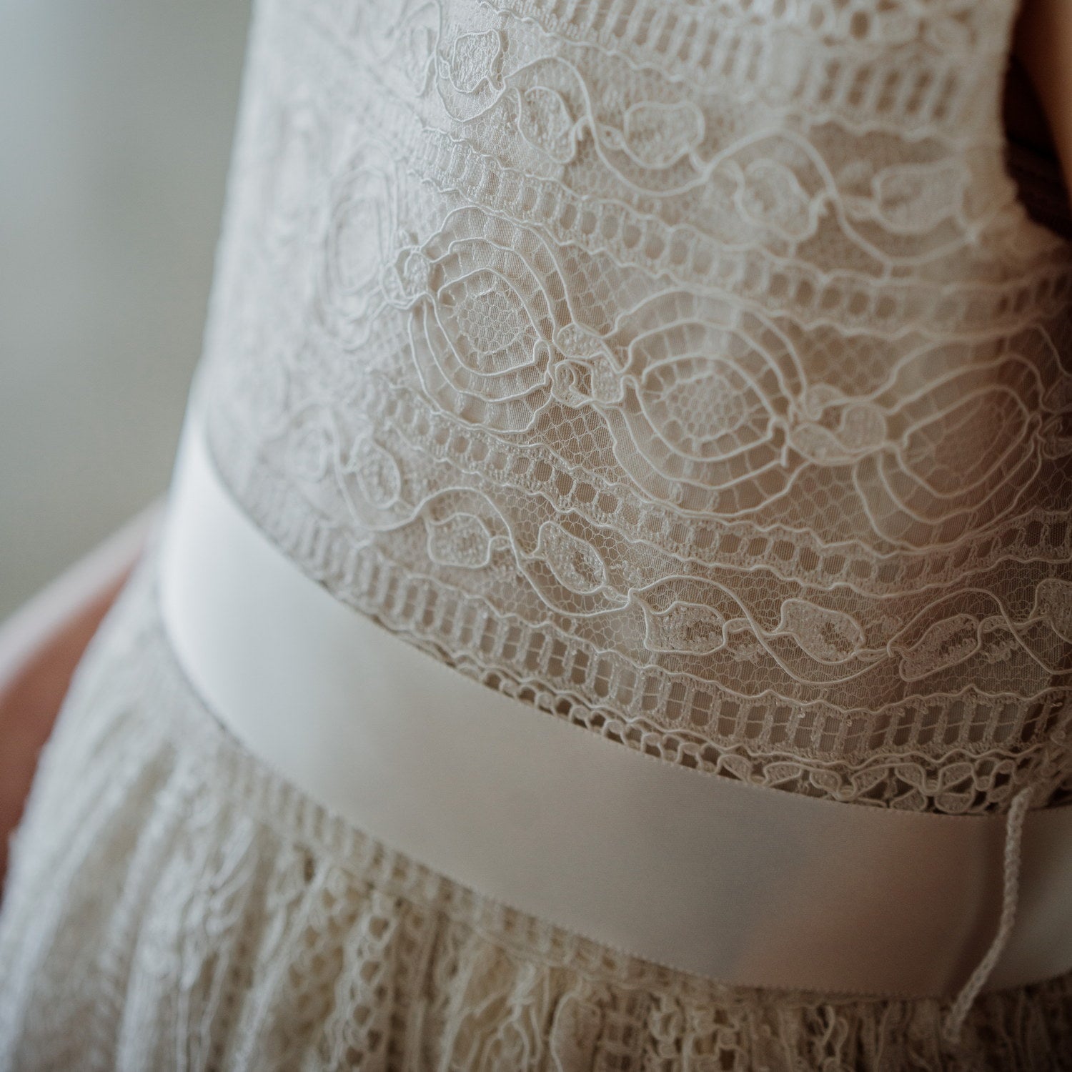 Flower Girl Embroidery Dress