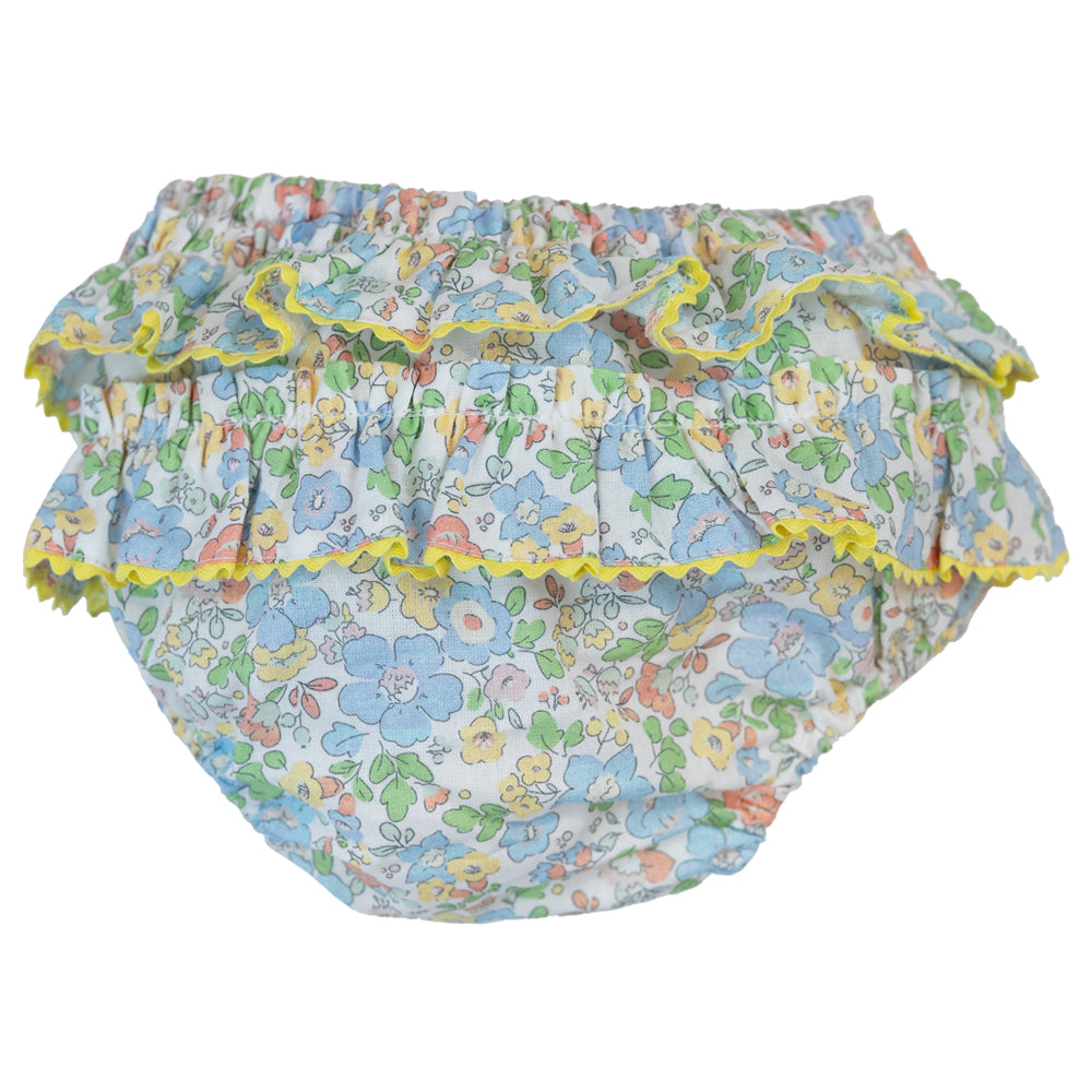 Baby Girl Liberty Floral Frilly Bloomers