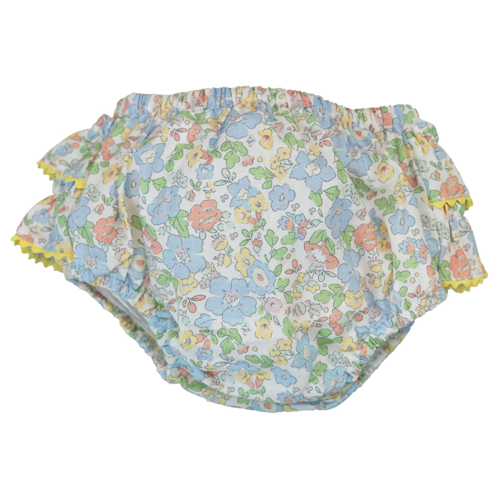 Baby Girl Liberty Floral Frilly Bloomers