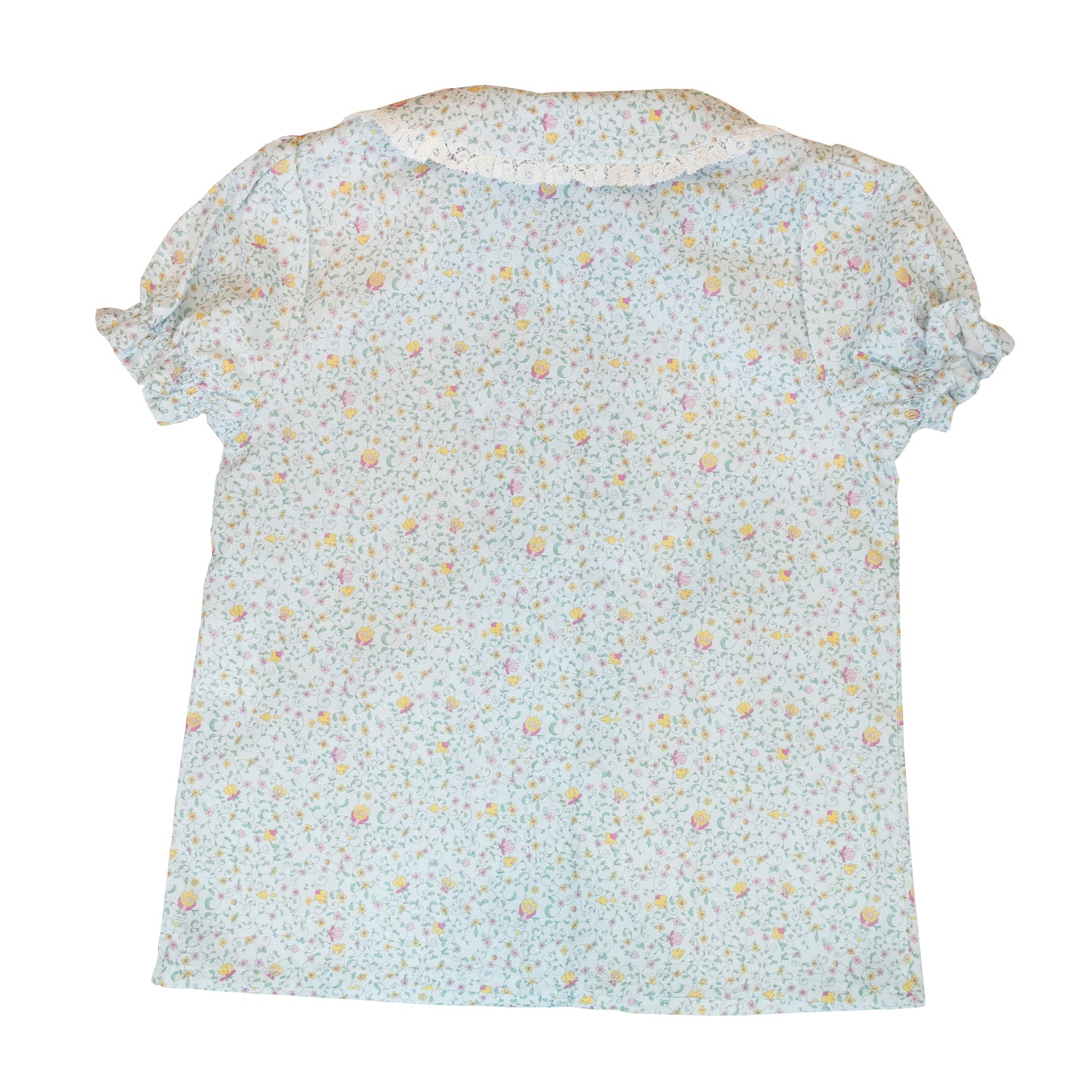 Girl Ditsy Blue Floral Pyjama