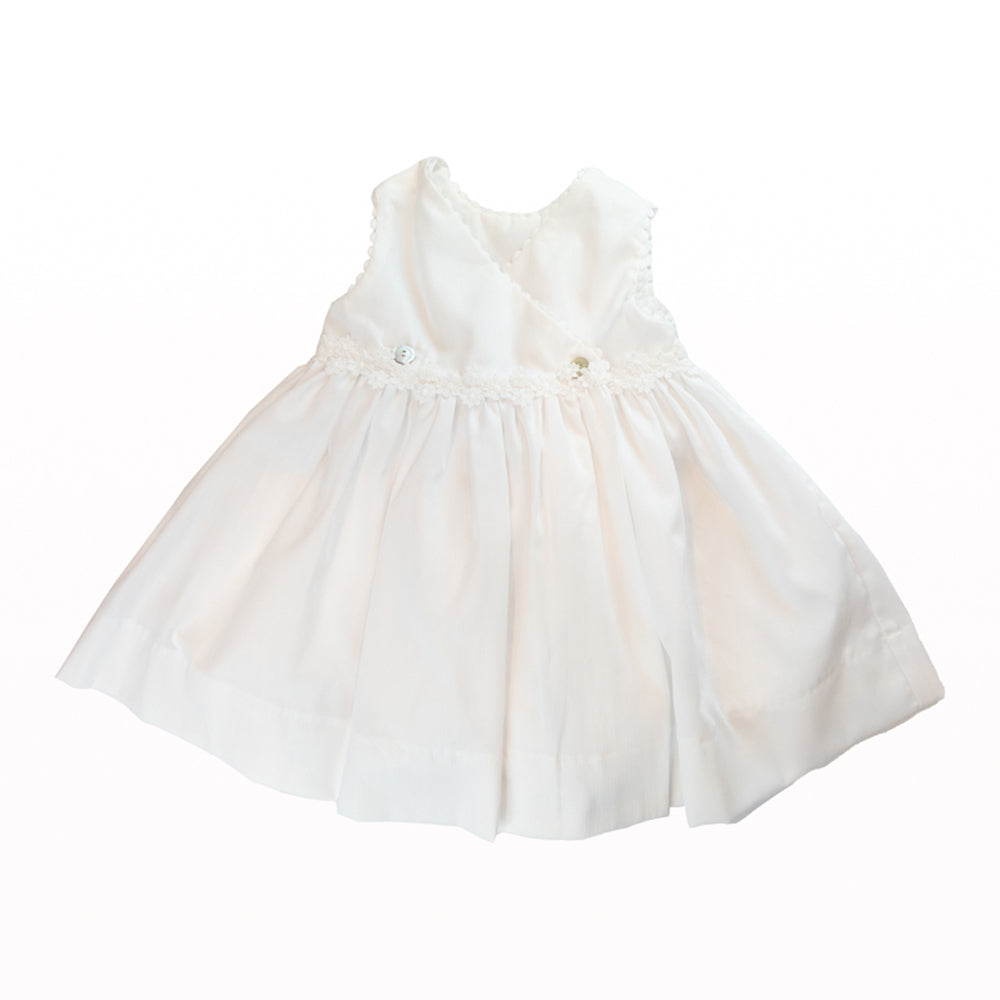 Baby White Pique Dress